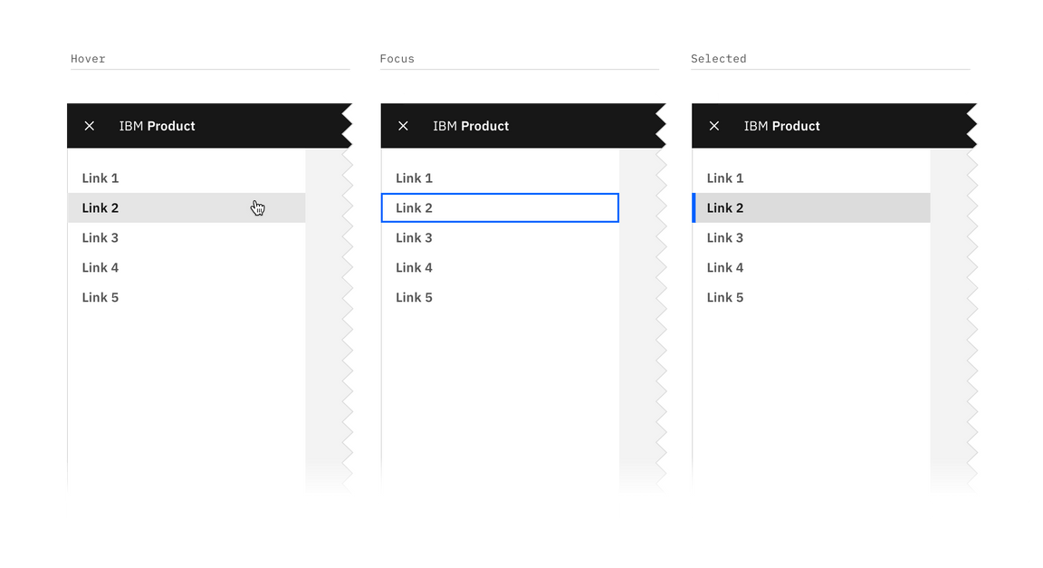 Link states